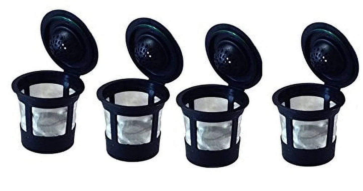 Transform Your Coffee Experience with Our 4 Pack Reusable K-Cup Filter Pods - Perfect for All Keurig Models!